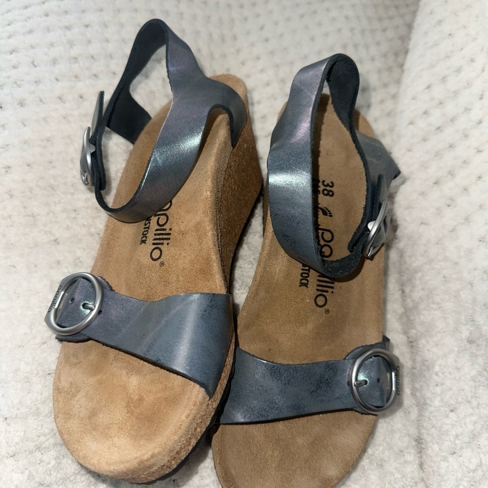 Papillio Women's Gray /Blue Sandals
